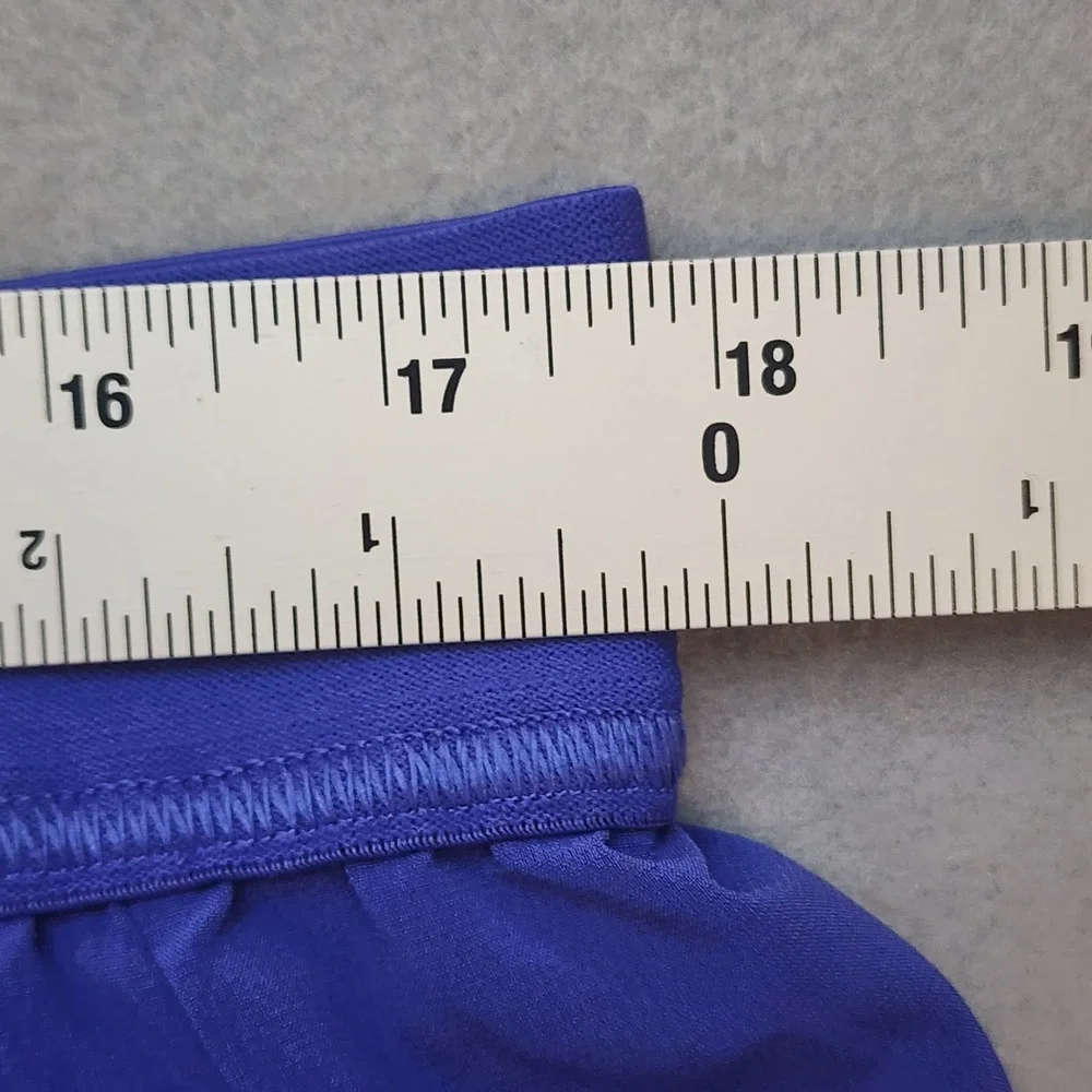 Nike Yoga Dri-FIT Purple Athletic Shorts Womens XXL Elastic Waist Running Gym